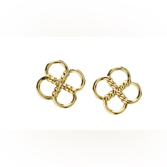 Park Lane Gold Clover Earrings New on Park Lane Card Stock (NOCS) - Picture 1 of 4
